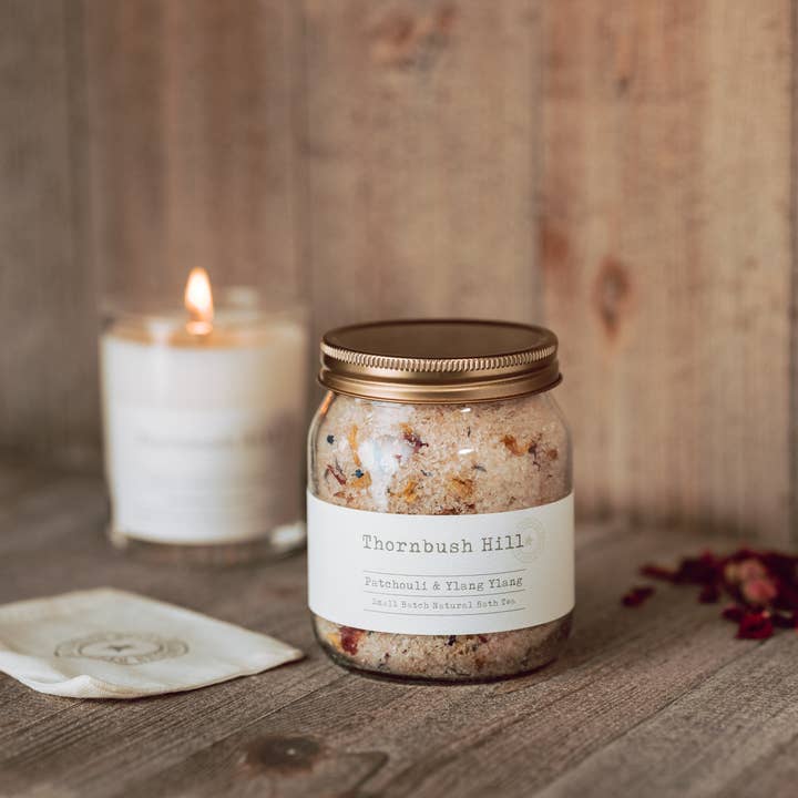 Patchouli & Ylang Ylang Bath Tea for wholesale by thornbushhill
