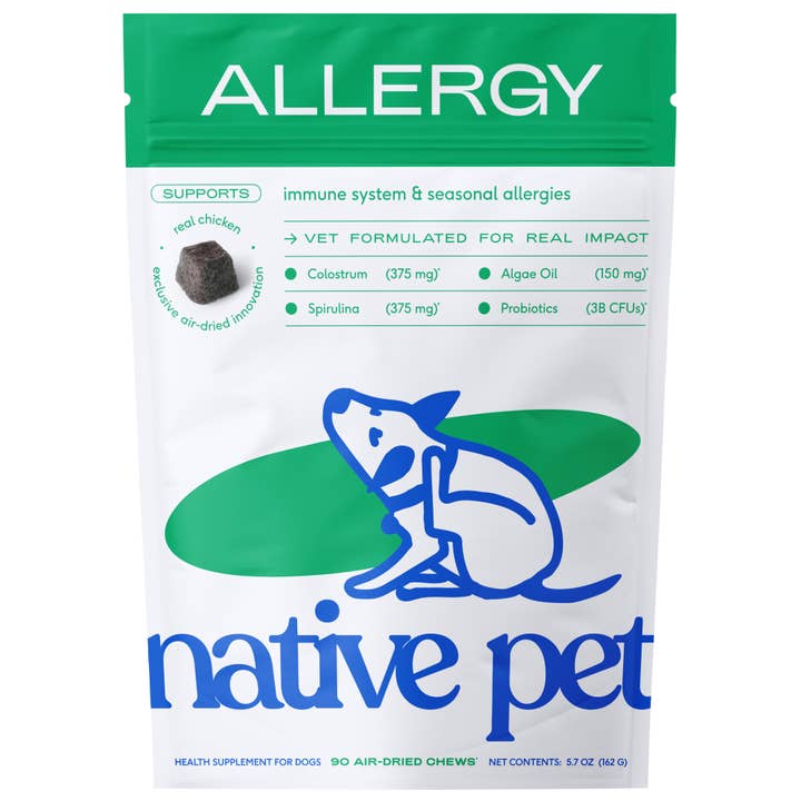 Native Pet - Wholesale Pet Supplement - Dog - Allergy & Immune Chews, an Allergy & Itch Relief Supplement 10