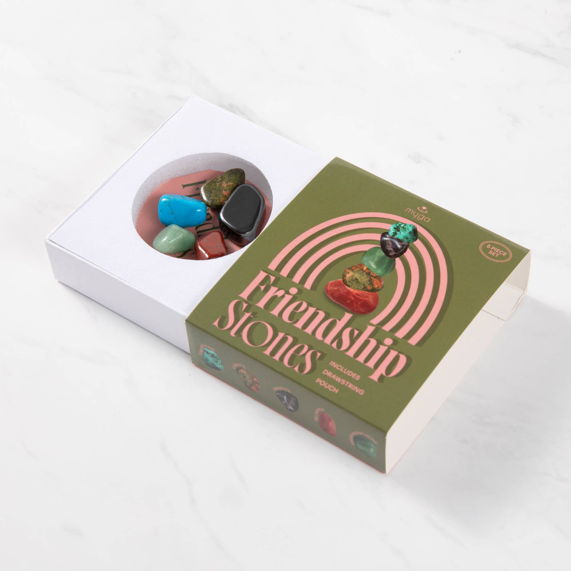 Myga - Wholesale Spiritual Stone/Crystal - Myga Wellbeing Crystal Collection - Display 24 Units22