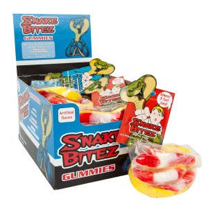 L&F Universal Goods - Wholesale Gummy - Snake Bitez Giant Gummy Snake 9/7OZ