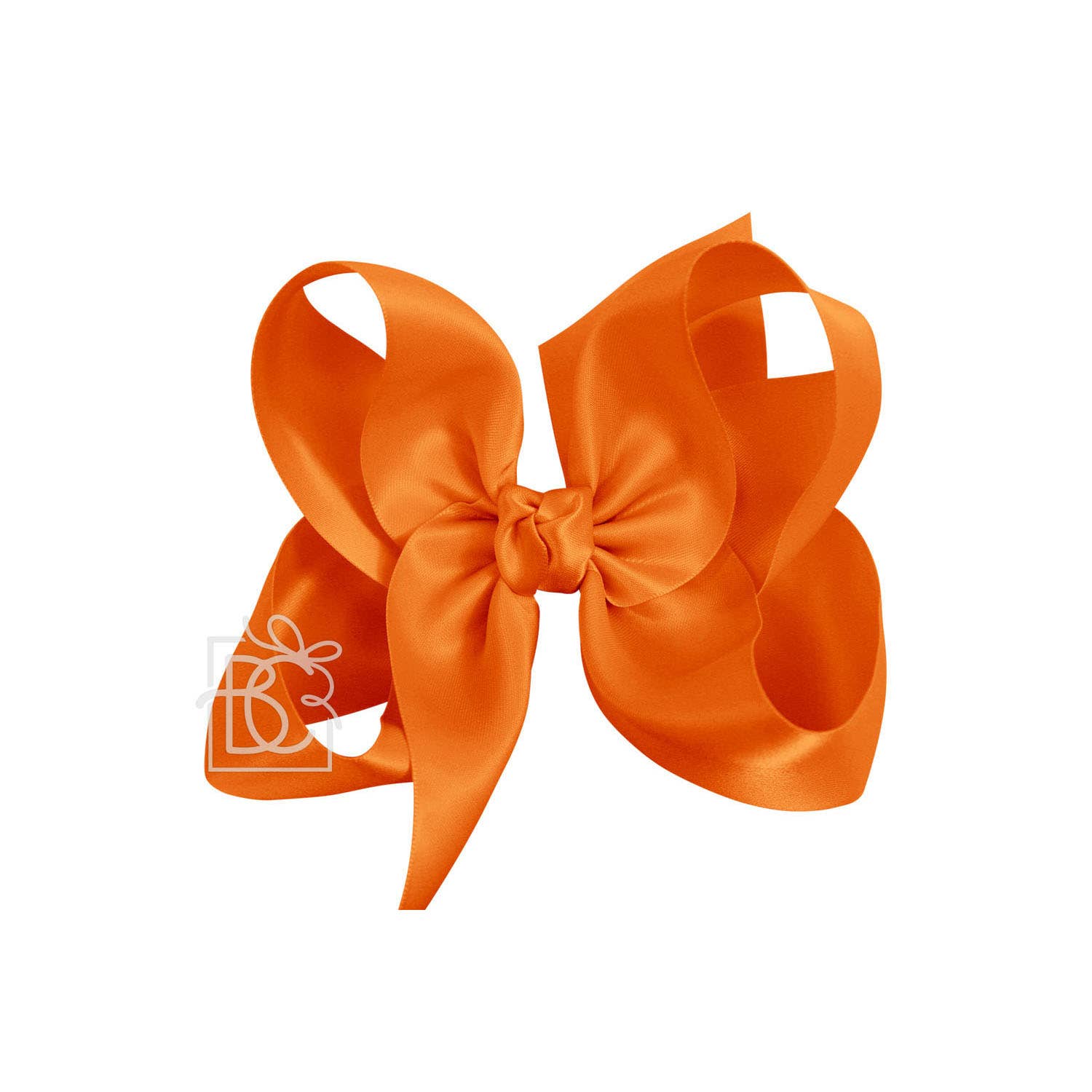 Beyond Creations, LLC - Wholesale Hair Bow - Kids - SATIN BOW ON CLIP82