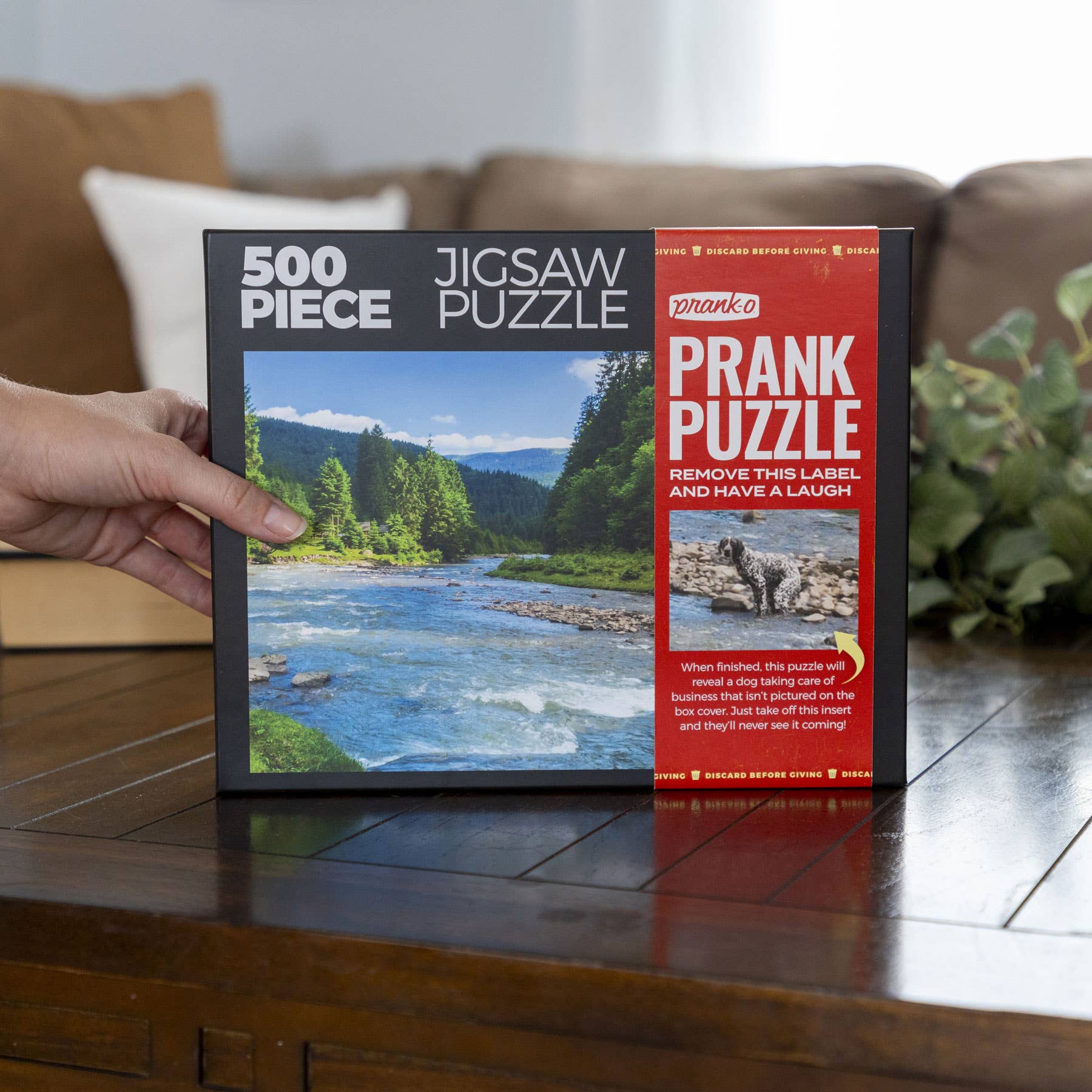 Prank-O - Vendita all'ingrosso Puzzle - Adulti - Puzzle 500 Pezzi Quando la Natura Chiama: Libertà Fluente2