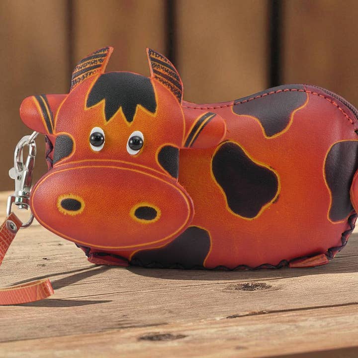 Sunflower Handmade leather inc - Wholesale Coin Purse - Women's - Cow Wristlet leather coin purse wallet1