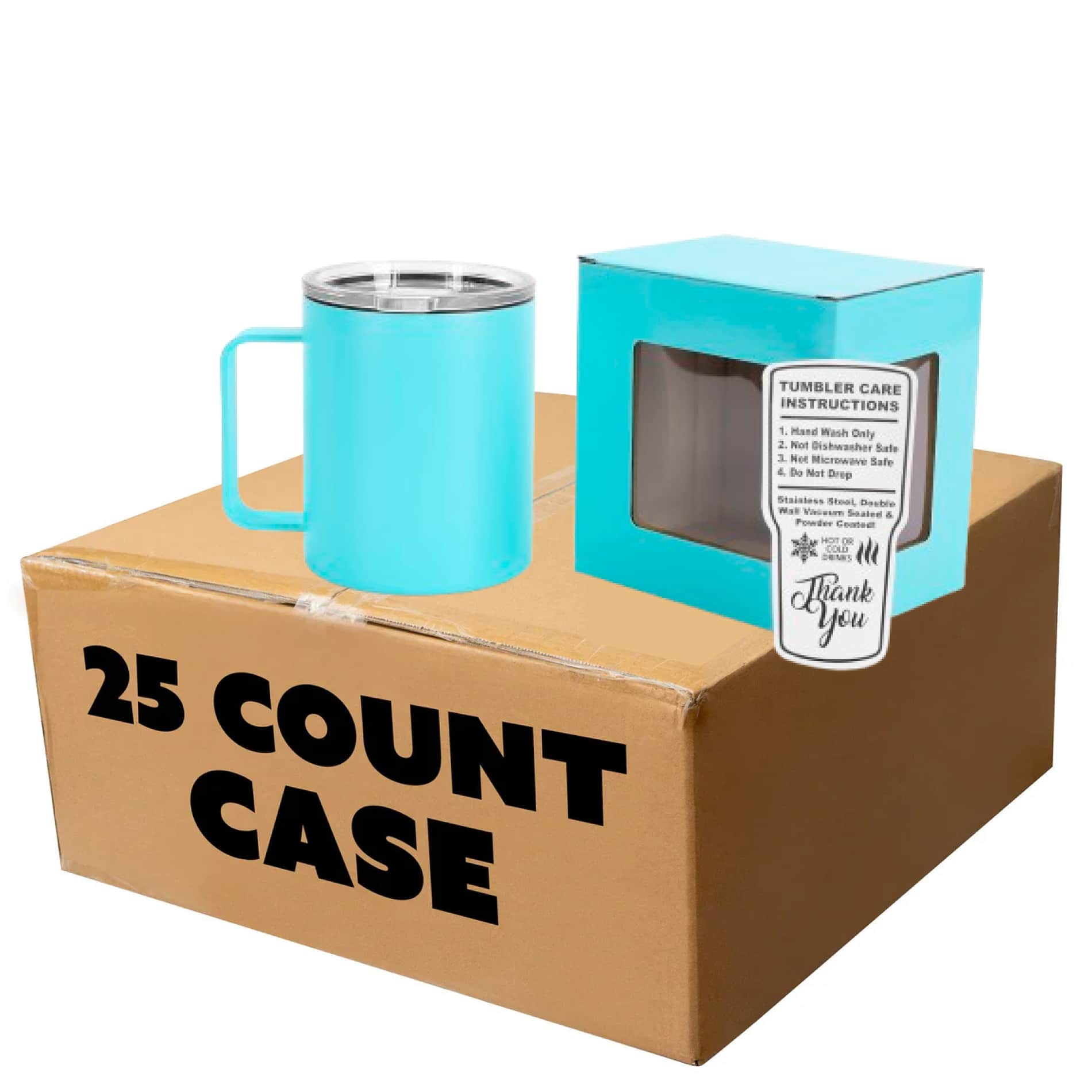 MakerFlo – copos e garrafas térmicas por atacado – Caneca Camper com Revestimento em Pó 12 oz para Gravação a Laser MakerFlo18