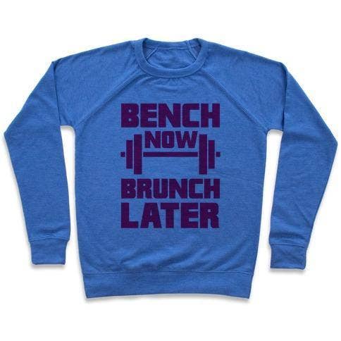 BANKJE NU, BRUNCH LATER SWEATSHIRT voor wholesale door True Modern