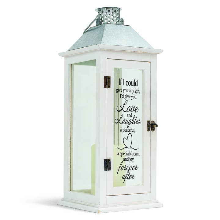 IF IC COULD GIVE YOU ANY GIFT LANTERN for wholesale by Cottage Garden