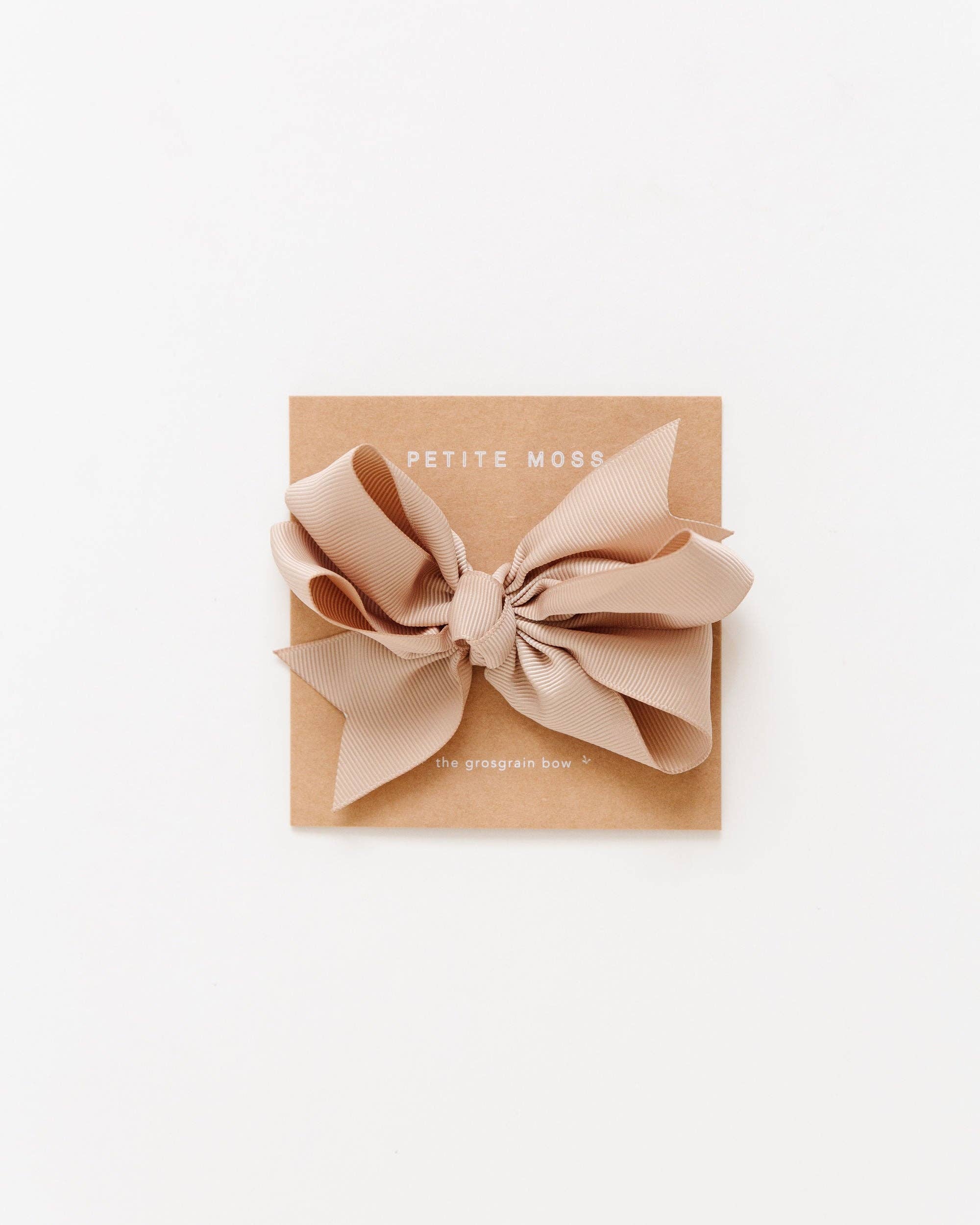 Petite Moss – wholesale Hair bow – Kids – Grosgrain Bow Clip7