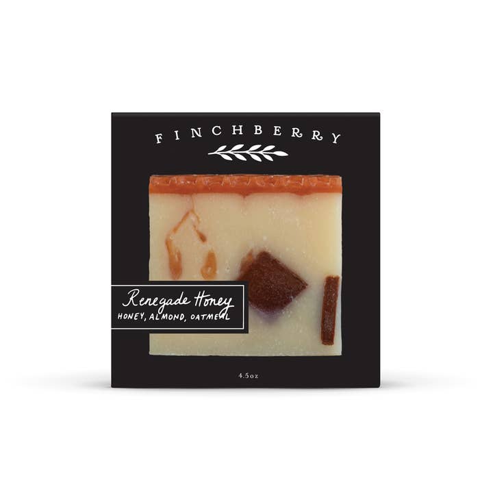 FinchBerry - Wholesale Bar Soap - Renegade Honey Vegan-friendly Gluten-free Boxed Soap