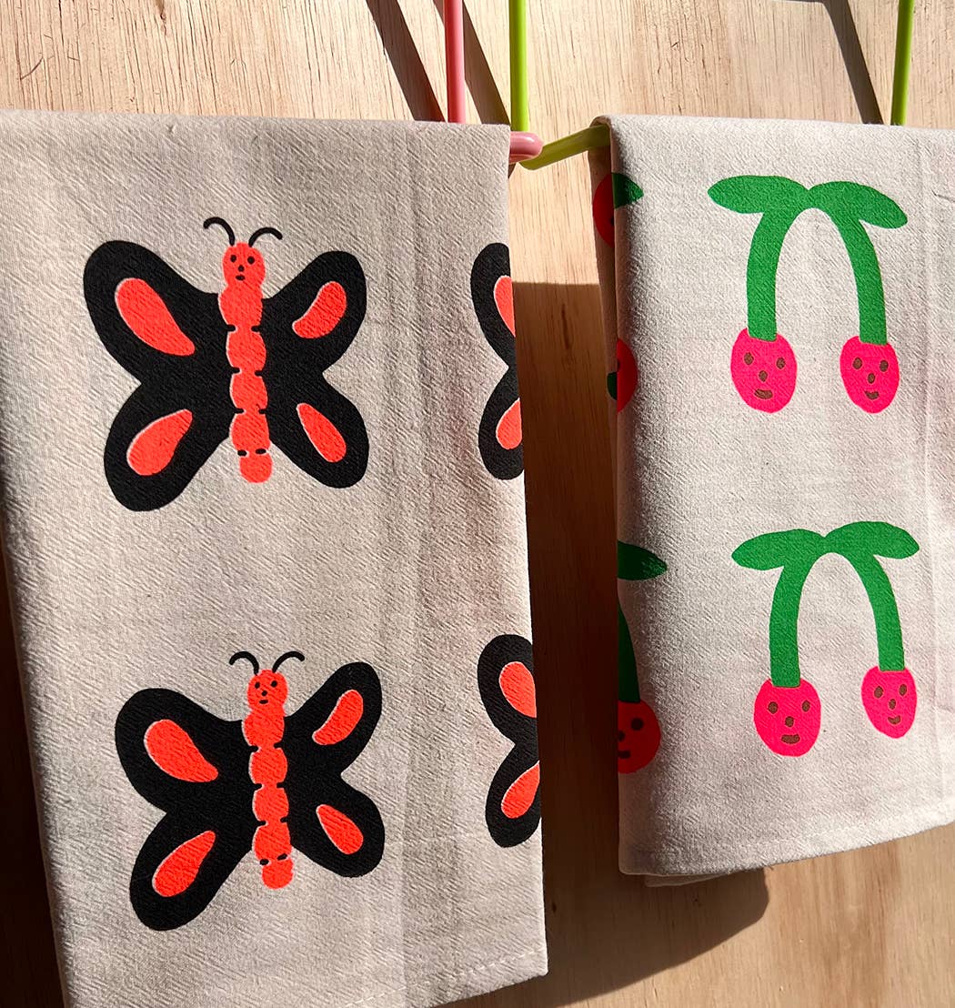 Nice life - Wholesale Tea Towel - Butterfly tea towel2