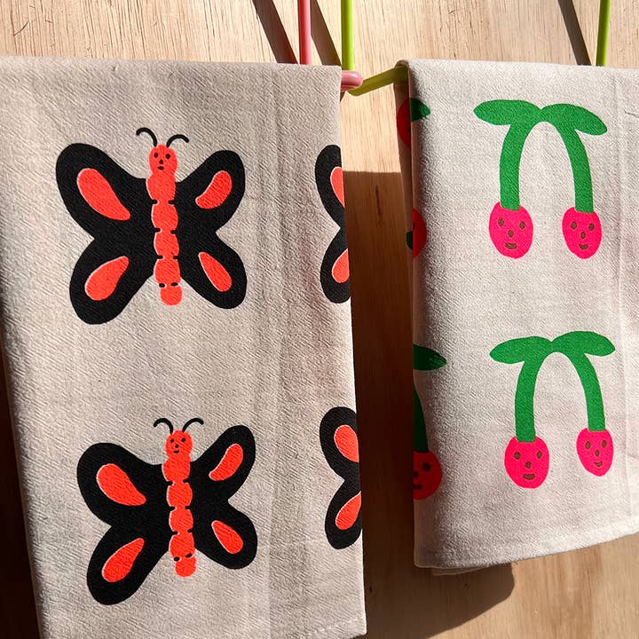 Nice life - Wholesale Tea Towel - Butterfly tea towel2