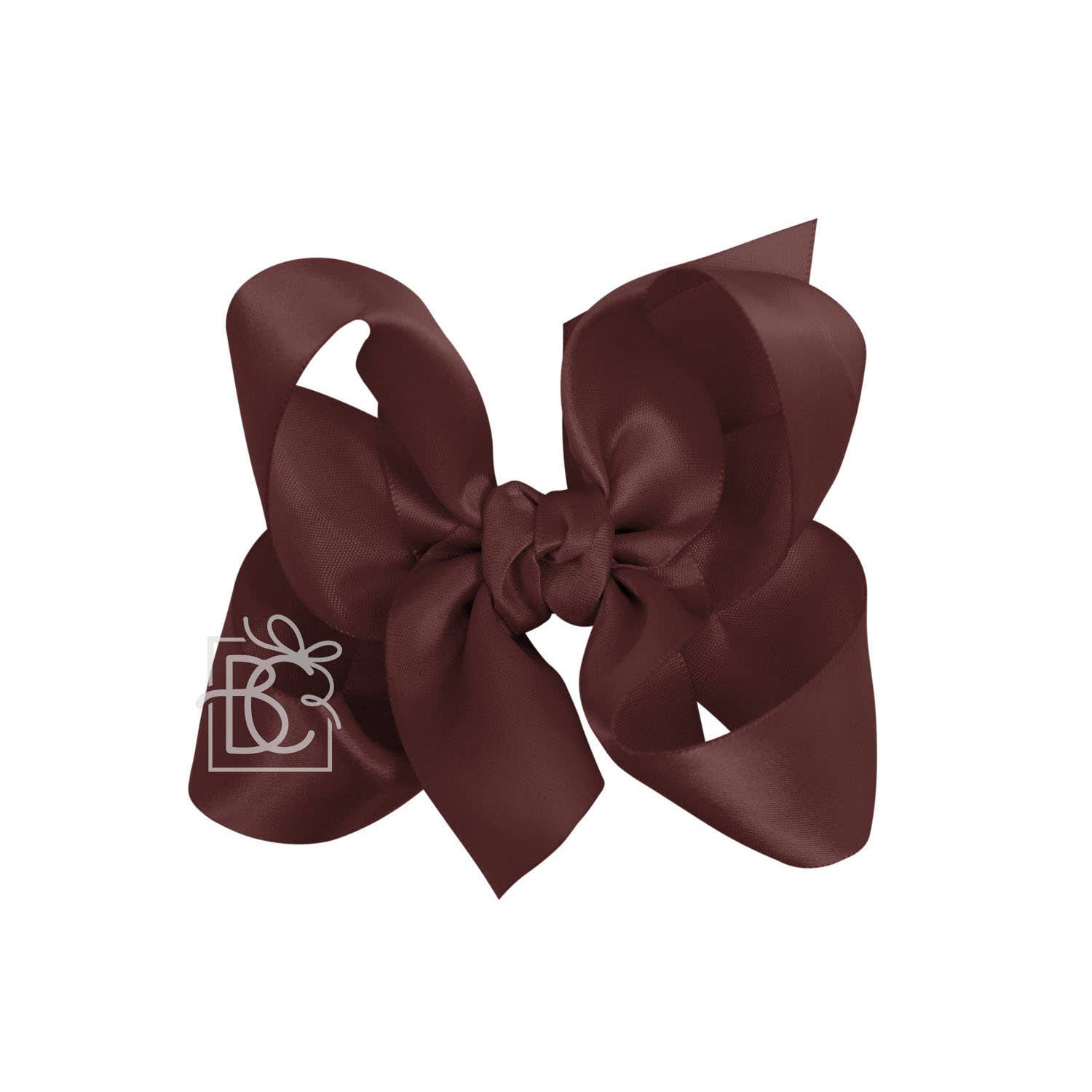 Beyond Creations, LLC - Wholesale Hair Bow - Kids - SATIN BOW ON CLIP261