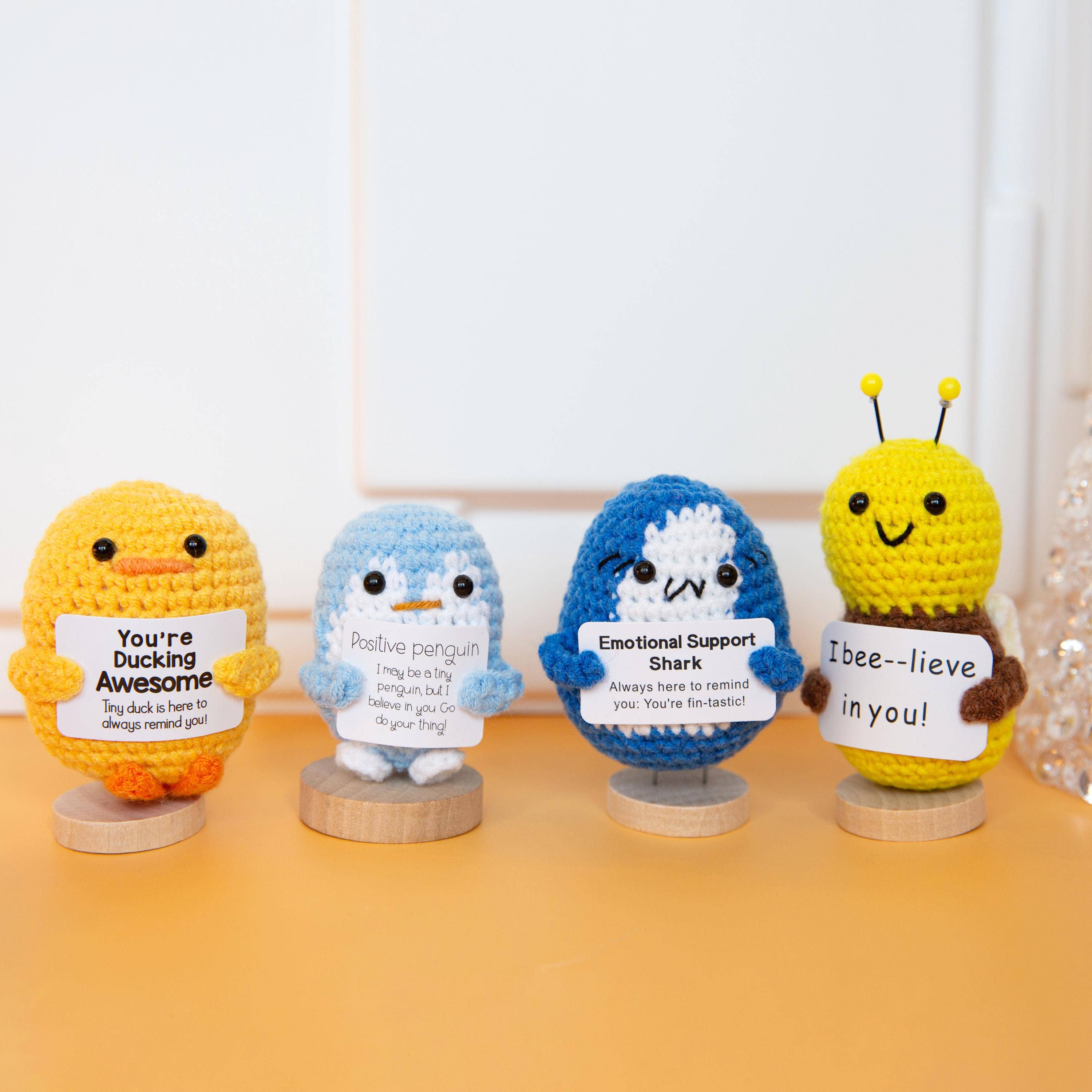 TOMOPOD LLC - Wholesale Stuffed/Plush Toy - Kids & Baby - Emotional Support Crochet Fruits/Animals/Vegetables1