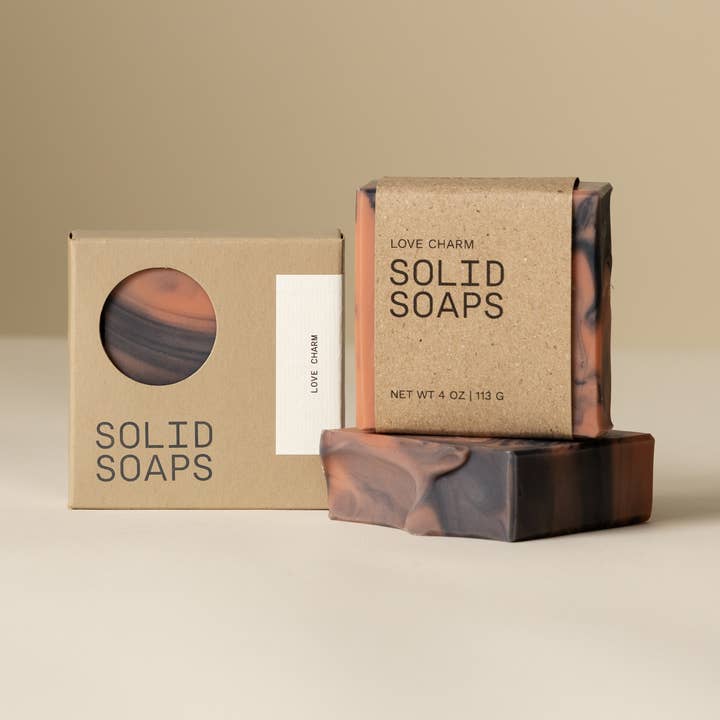 Love Charm Artisan Soap *seasonal* for wholesale by Solid Soaps