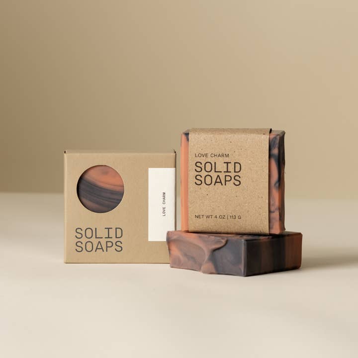 Love Charm Artisan Soap *seasonal* for wholesale by Solid Soaps