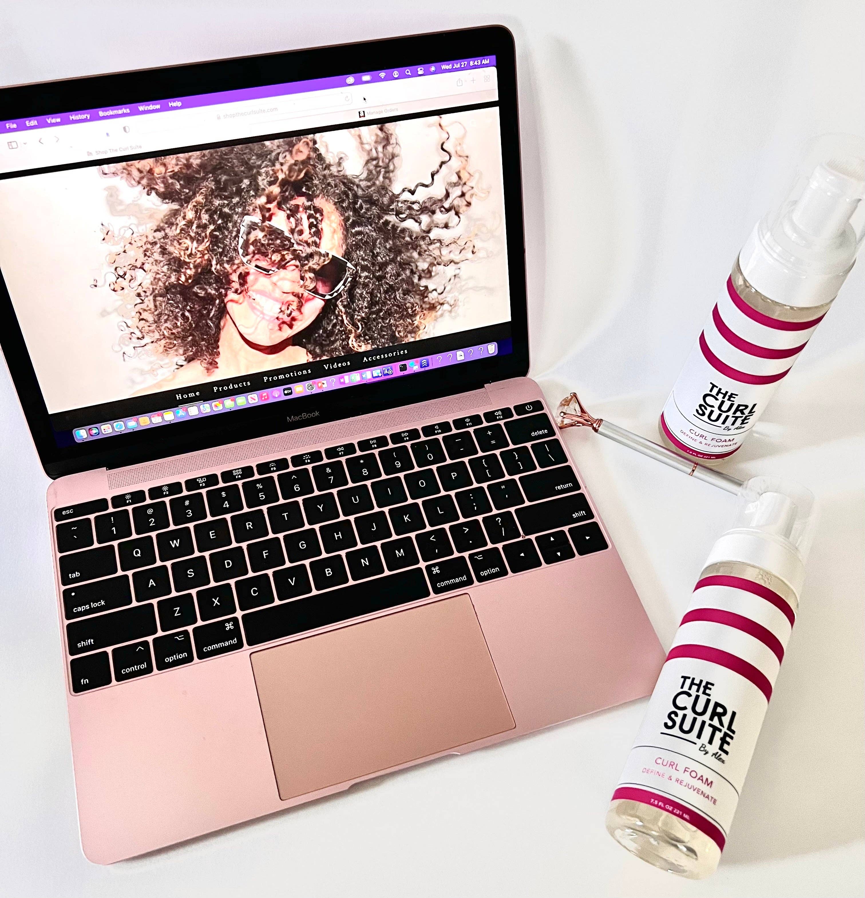 The Curl Suite - Vendita all'ingrosso Gel/Mousse per acconciature - SCHIUMA PERMANENTE3