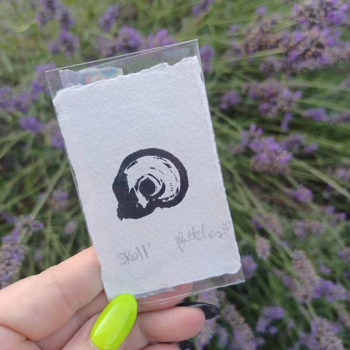 Mini Skalle Linotryck för wholesale av Minifi's Oddities