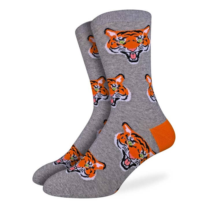 Men's Tigers Socks for wholesale by Good Luck Sock
