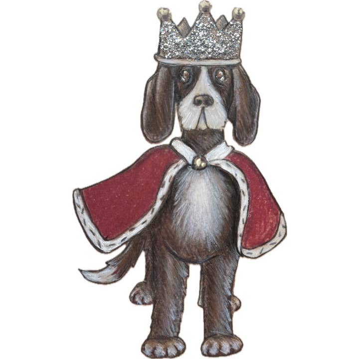 mary draper design - Wholesale Sticker - King Dog sticker