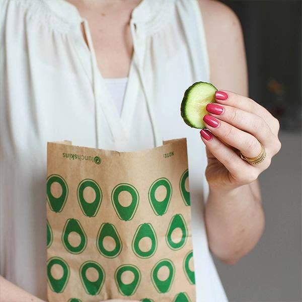Lunchskins - Wholesale Food Storage Wrap/Bag - Compostable Sandwich Bags 50ct – Avocado Print10