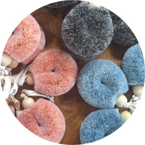 Ethical Global - Wholesale Bath Pouf/Sponge - Spa Shower Puff Body Brushes - Handmade - All Natural9