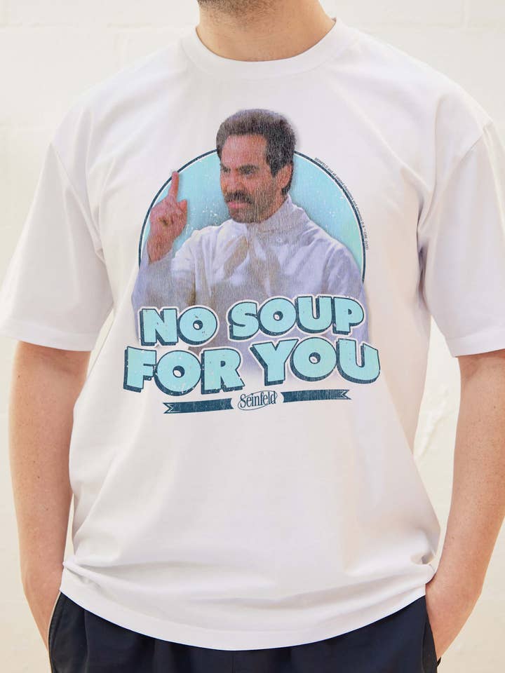 Threadheads - Wholesale Screen printed t-shirt – unisex - No Soup for You T-Shirt3