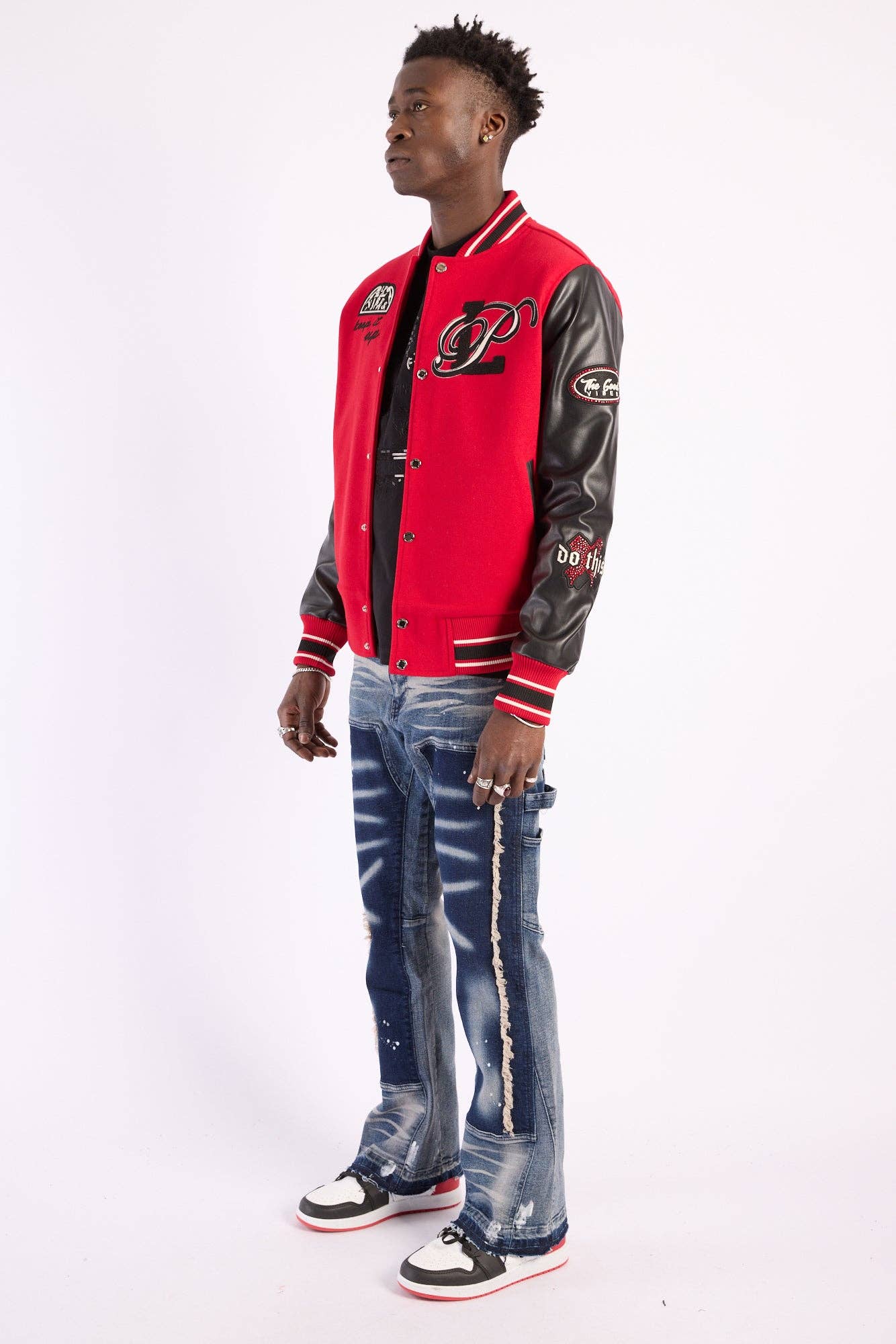 LEFT POINT - Wholesale Varsity/Baseball Jacket - Men's - COLLEGE JACKETS BUNNY5