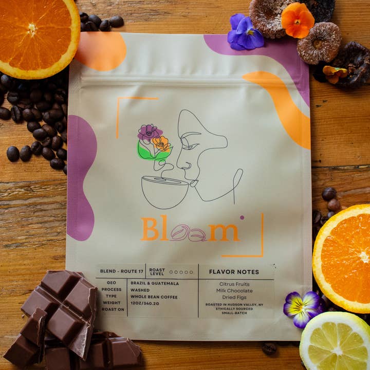 Route 17 koffiemelange voor wholesale door Bloom Coffea