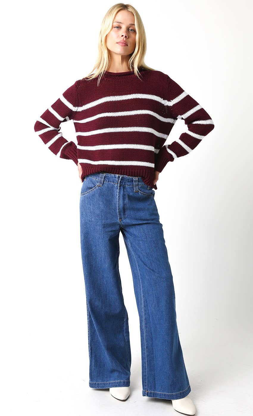 Olivaceous - Wholesale Knit Sweater - Women's - Leah Sweater6