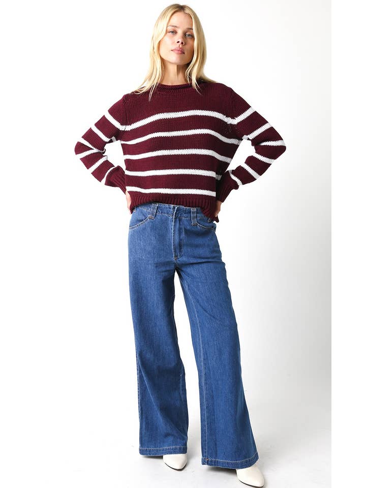 Olivaceous - Wholesale Knit Sweater - Women's - Leah Sweater6