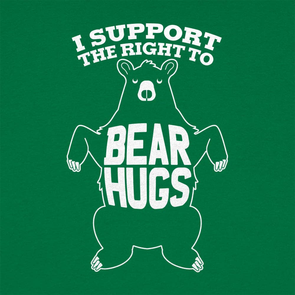 6DS - Wholesale Screen Printed T-Shirt - Women's - I Support Bear Hugs Women's T-Shirt2