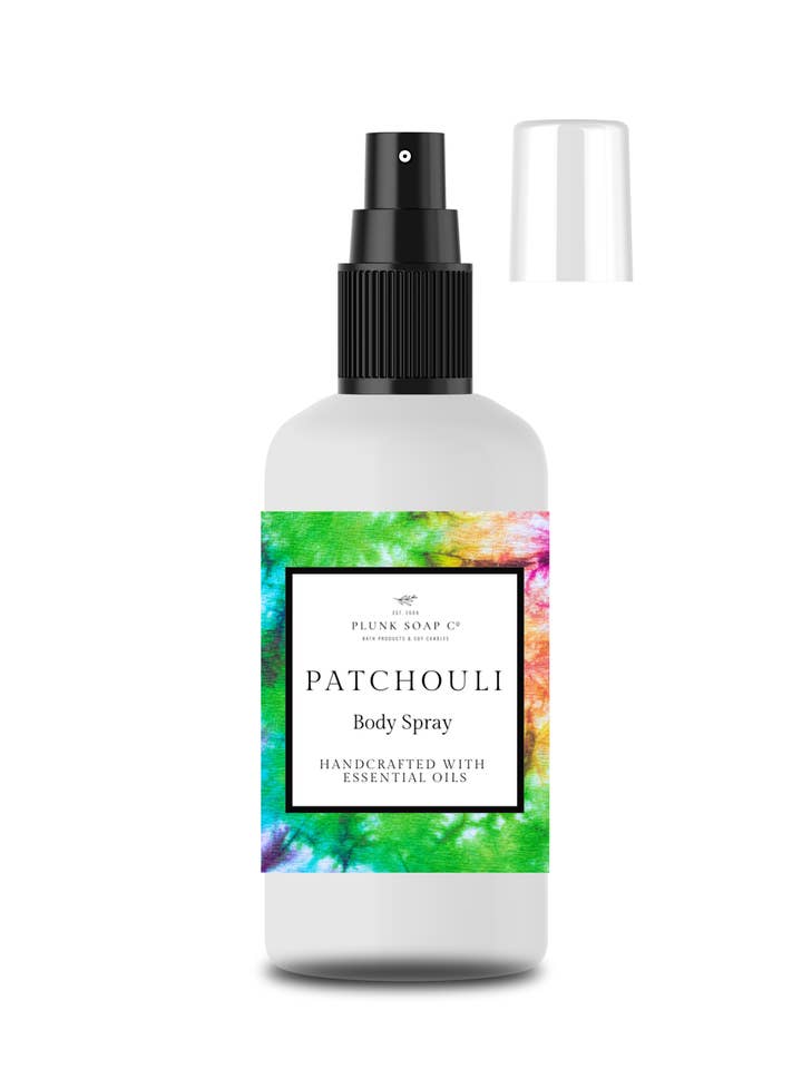 Patchouli Body Spray: Bath and Body for wholesale by Plunk Soap and Candle Company