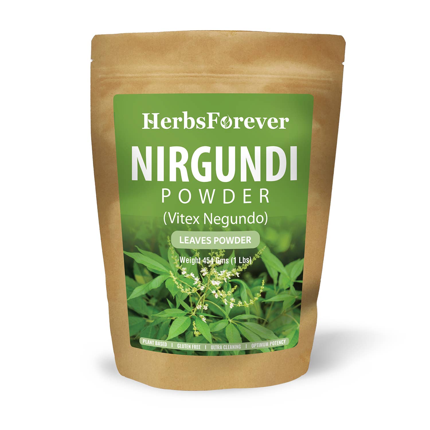 HerbsForever - Wholesale Protein/Superfood Powder - Nirgundi Powder Vitex Negundo Non GMO Vegan0
