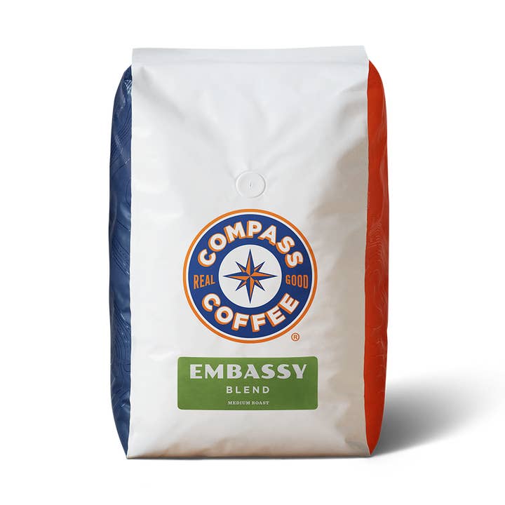 Embassy Blend 5lb Bag for wholesale by Compass Coffee