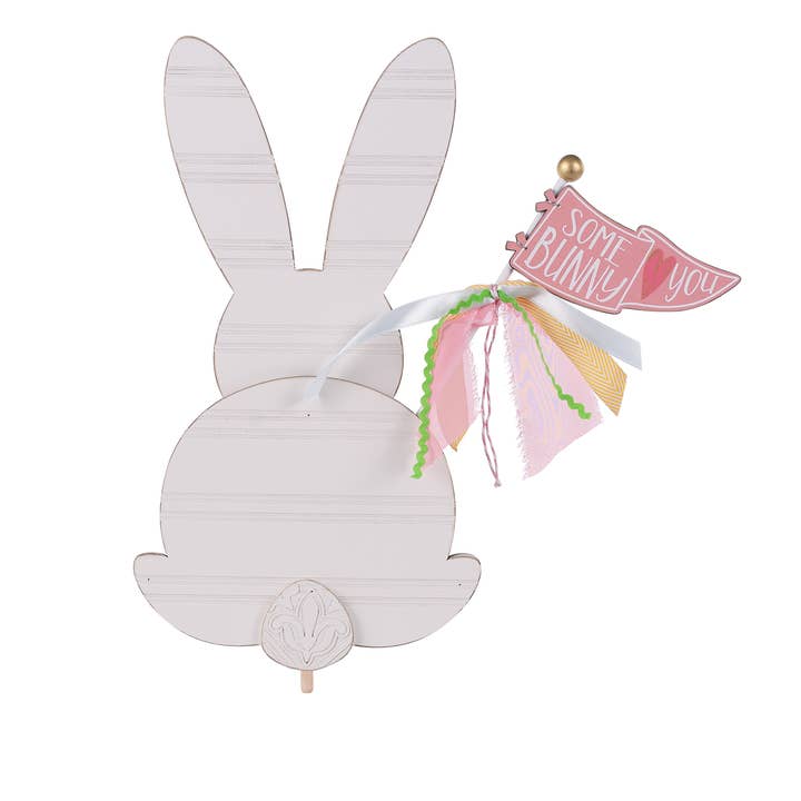 Some Bunny Loves You Flag Topper for wholesale by Glory Haus
