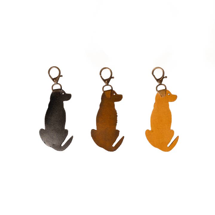 Sugarboo & Co – wholesale Keychain – Unisex – Leather Labrador Keychains - Assorted Set of 120