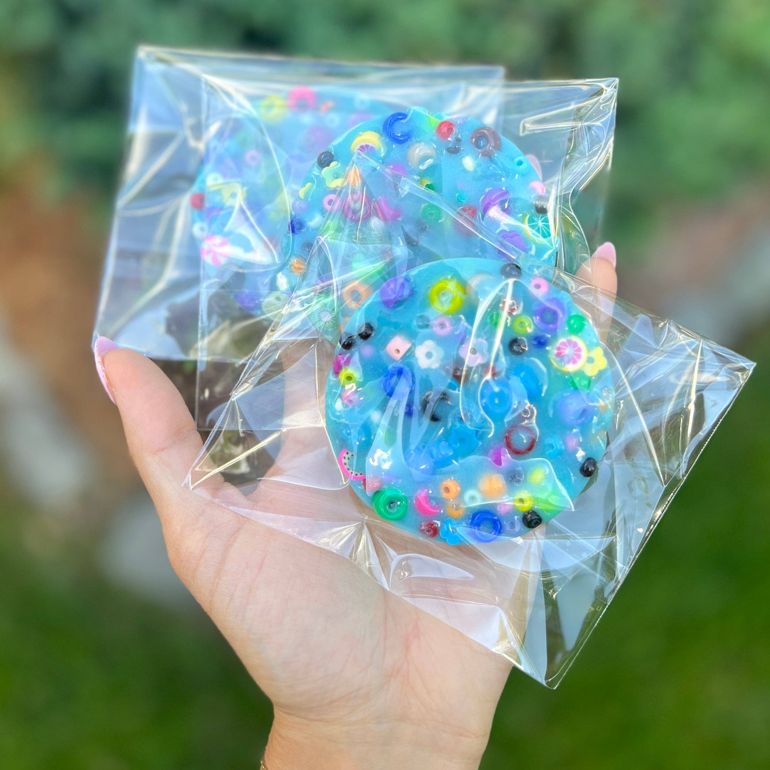 The Cozy Tangerine – Engroshandel Klistermærke – Genanvendelig picky pad | Sansestimulerende legetøj til hud- og hårplukning12