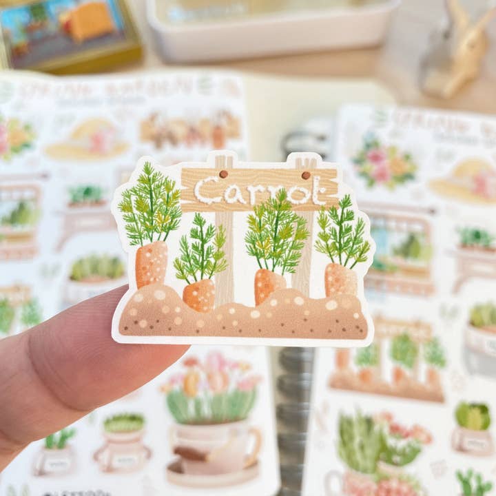 Lettoon - Wholesale Sticker - Sticker Sheet - Spring Garden2