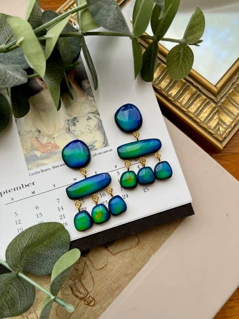 Perles en pâte polymère FSmallo Signature Moody pour la vente par Frida Smallo Designs