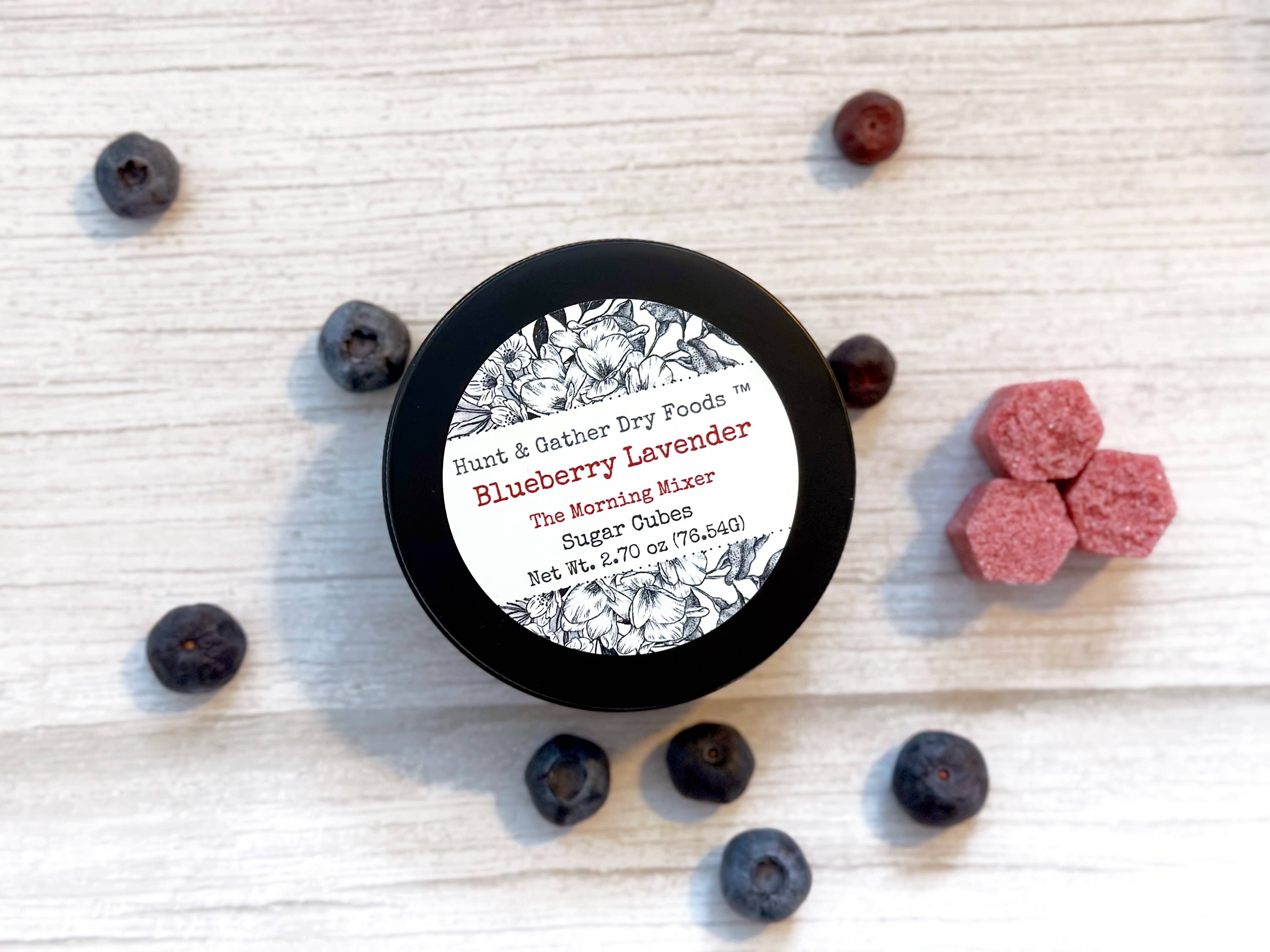 Hunt and Gather Dry Foods - Wholesale Sugar/Sweetener - The Morning Mixer Blueberry Lavender4