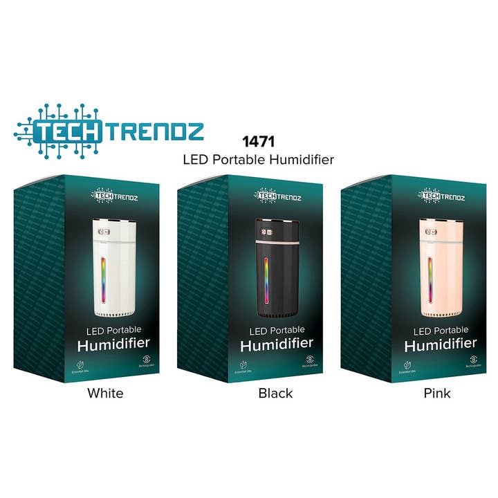 Pink LED Humidifier for wholesale on Faire1