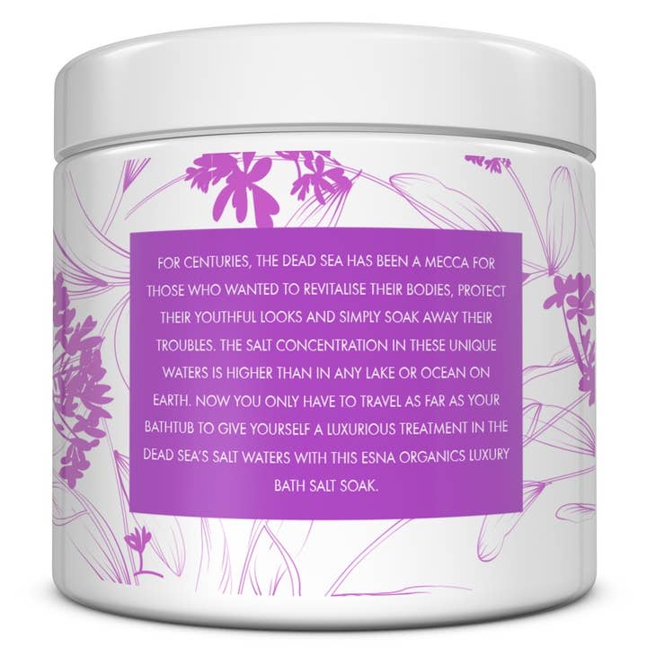 The Midwest Sea Salt Company - Vente Sel de bain - Sel de bain minéral de luxe Esna Organics - 16 oz3