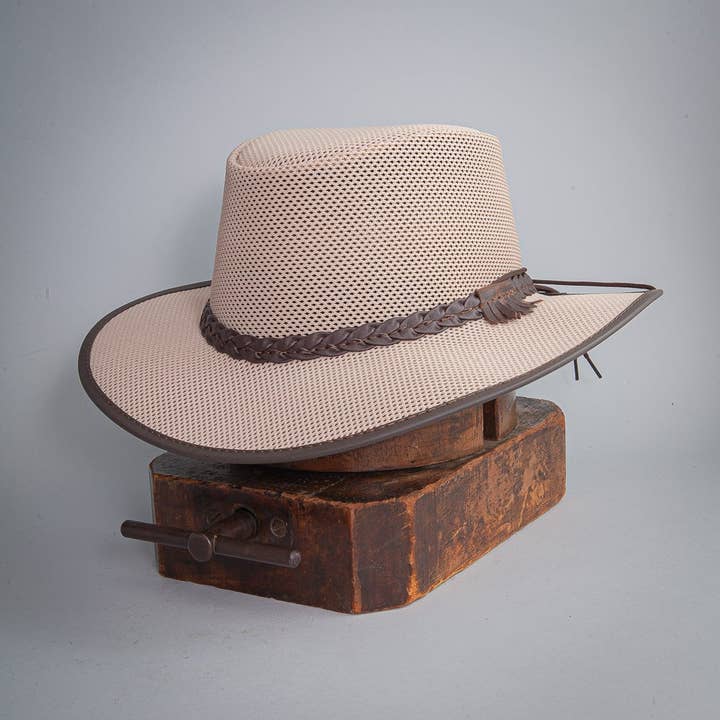 American Hat Makers - Wholesale Hiking Hat - Unisex - Outback Breathable Wide Brim Sun Hat - Style Soaker2