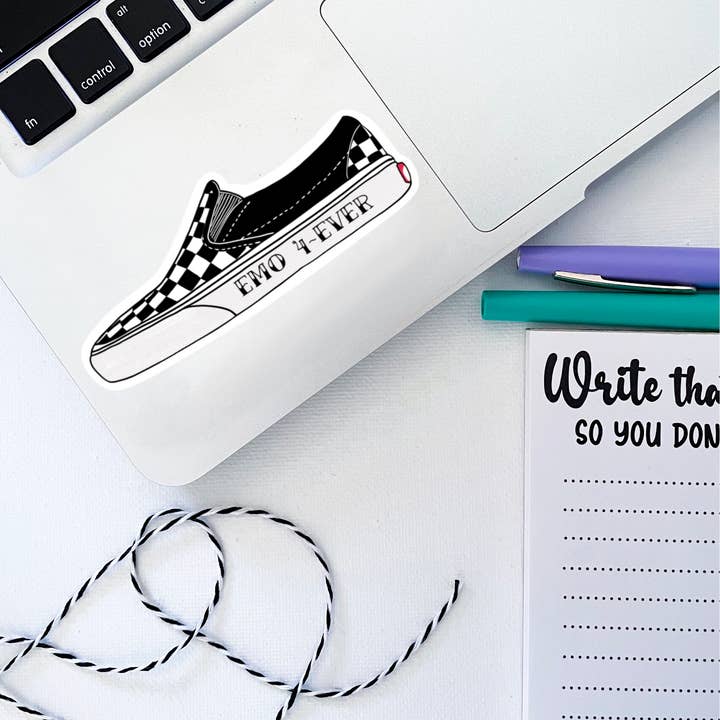 Jami Creates - Wholesale Sticker - Vans Sneaker Sticker, Elder Emo1