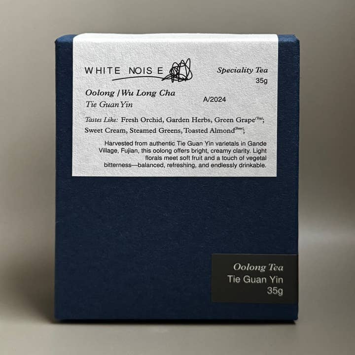 Tie Guan Yin: Loose Leaf Oolong Tea for wholesale by White Noise Tea