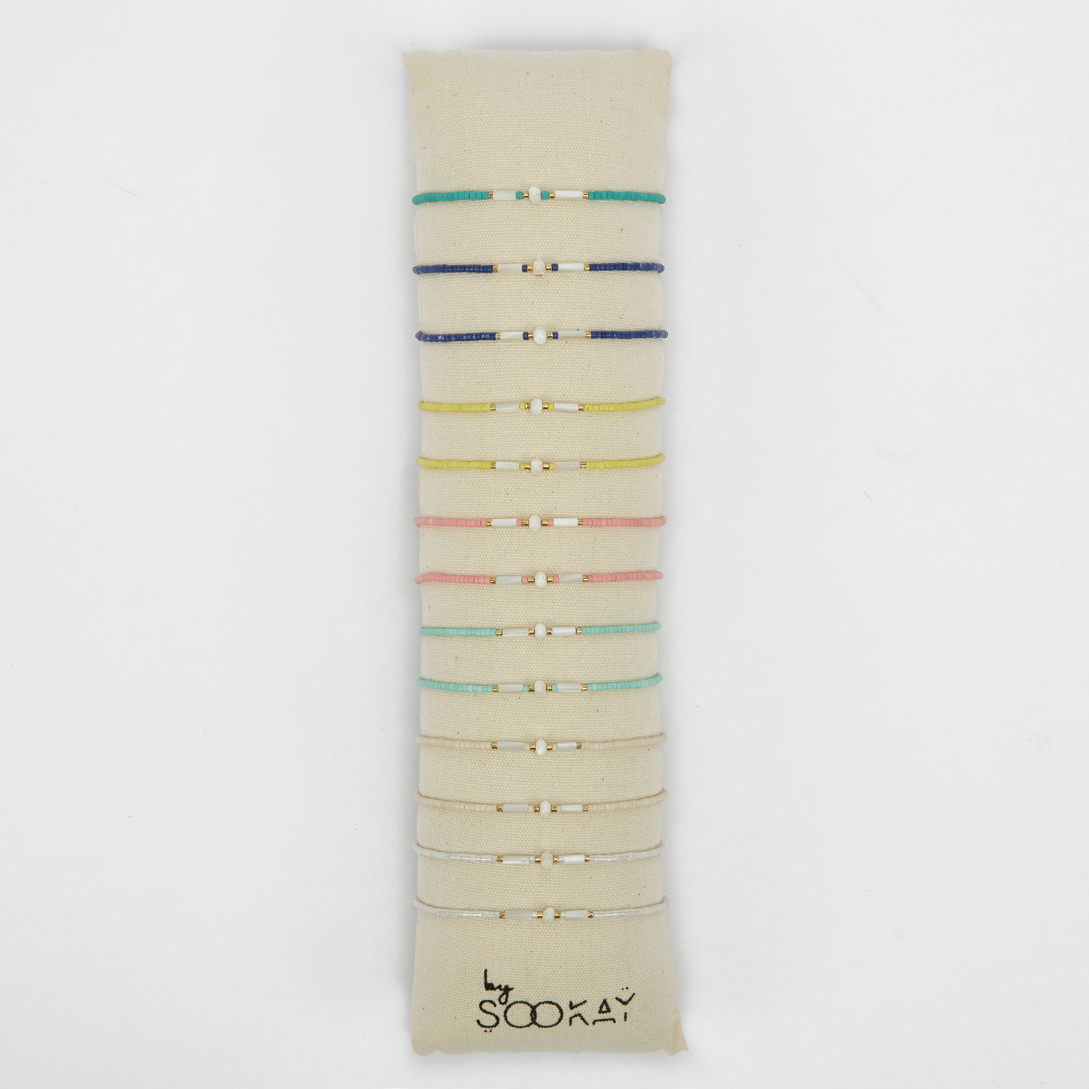 By Sookay - Wholesale Beaded Bracelet - Handmade mother-of-pearl ellipse bracelet0