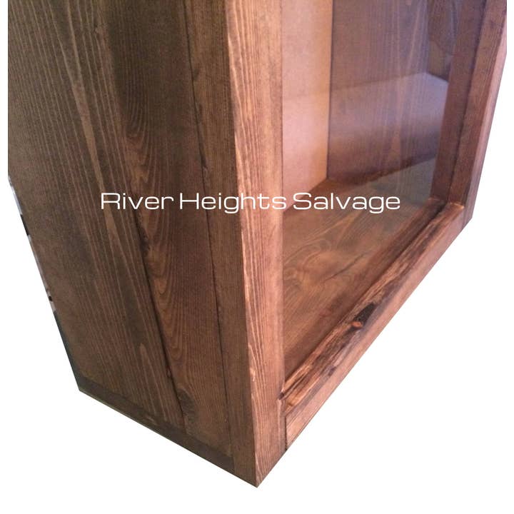 River Heights Salvage - Wholesale Picture Frame - Shadow Box 18x22 Rustic Large , Window Box Display Box Picture Frame Deep Bouquet Box Display Frame Popular Trending Wedding Best Selling1