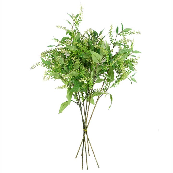 Leaf Design UK LTD - Wholesale Artificial Flowers - Pack 6x Artificial Foliage Green Foliage Spray 85cm