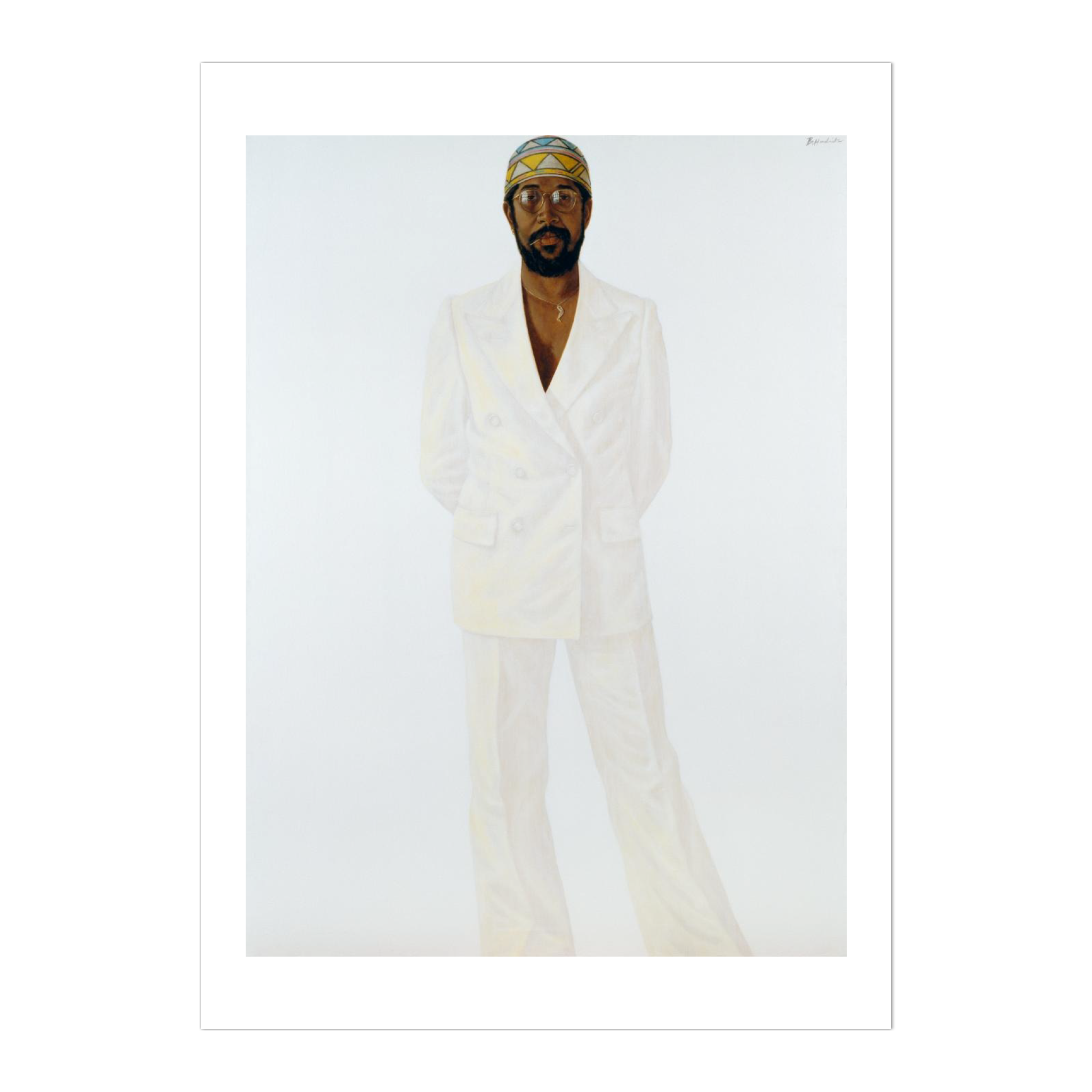 Chrysler Museum of Art - Wholesale Postcard - Barkley L. Hendricks Postcard: "Slick"1