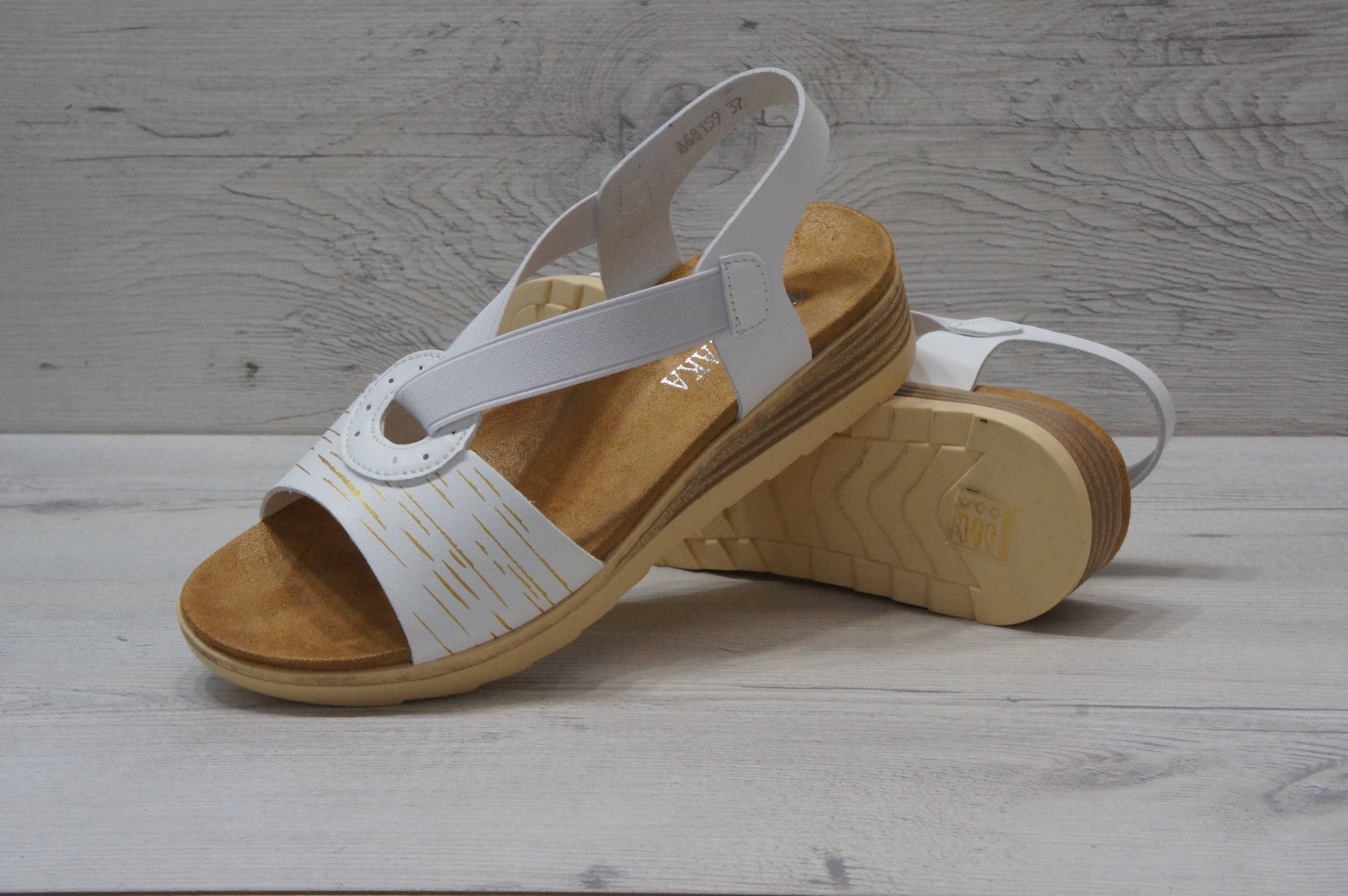 Top Staka – wholesale Sandals – Women's – A68159 Women's Plain Simple Circular Elastic Strap Sandals10