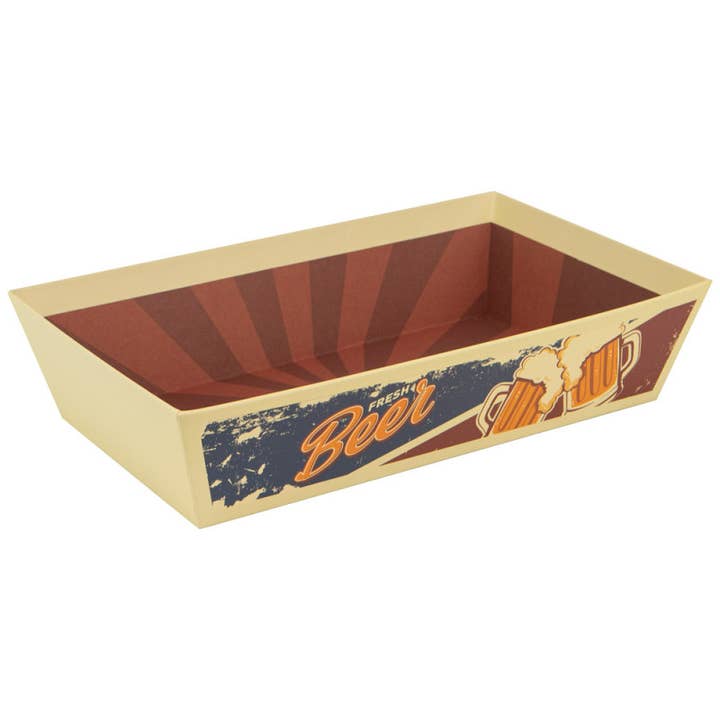 Rechthoekige Kartonnen Mand 33x20x7cml Vers Bier voor wholesale door Deffrennes